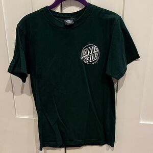 Santa Cruz Skateboards Dark Green Tee